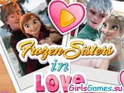 Игра Анна и Эльза делают фото для парней